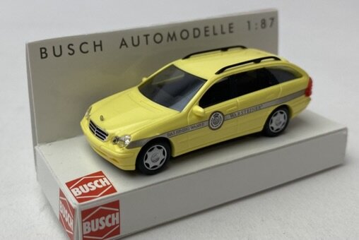 Busch 1:87 Mercedes C combi Warsteiner