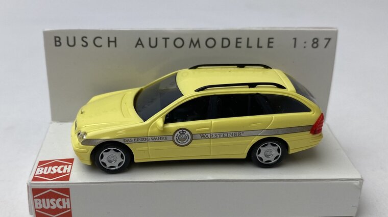 Busch 1:87 Mercedes C combi Warsteiner