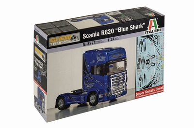 Italeri 1:24 Scania R620 &quot;Blue Shark&quot; bouwdoos