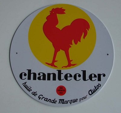Norev Metalen Reclame bord chantecler &Atilde; 21 cm