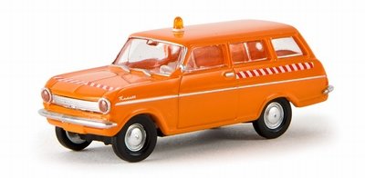 Brekina 1:87 Opel Kadett A Caravan Municipal oranje