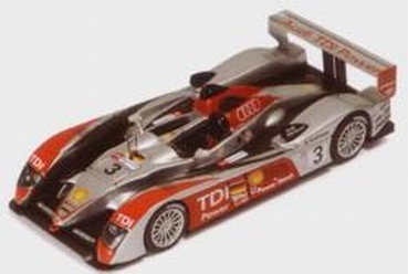 IXO 1:43 Audi R10 Le Mans No 3 Joest Luhr Premat Rockf 2007