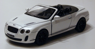 Kinsmart 1:38 Bentley Continental Supersports Convertible wi