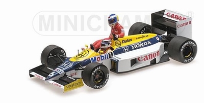 Minichamps 1:18 Williams Honda FW11 Nelson Piquet / Keke Rosberg German GP 1986