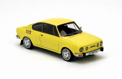 Neo Scale 1:43 Skoda 110R Coupe geel 1972-1976