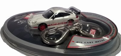 Real-X 1:72 Porsche 911 GT3 RS wit met rood