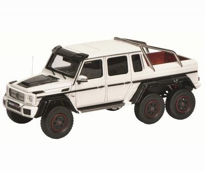 Schuco 1:43 Brabus B63 S 700 6x6 wit,  Pro.R 43