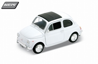 Welly 1:24 Fiat 500 wit