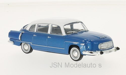 Whitebox 1:43 Tatra 603 blauw wit