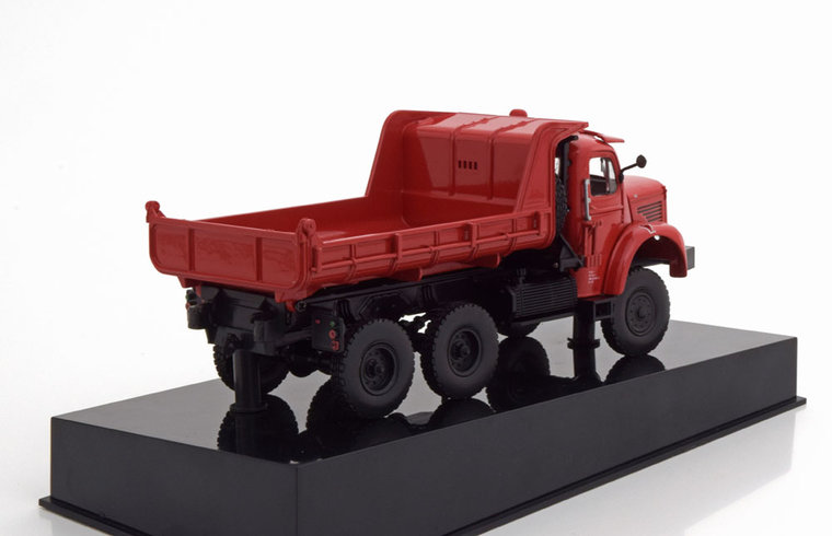 Norev 1:43 Berliet GBC 8 6x6 Benne Kipper 1958 rood