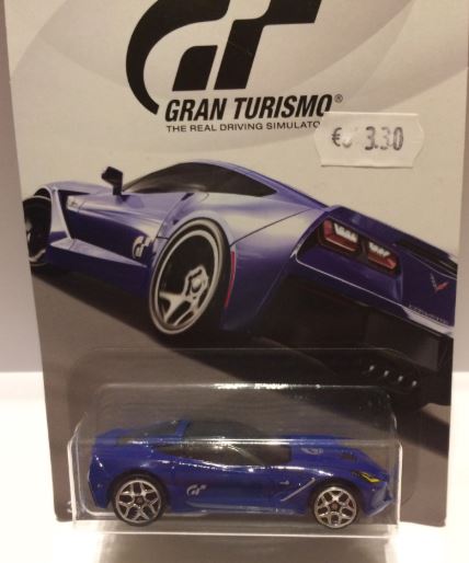 Hot Wheels 1:64 Chevrolet Corvette Stingray Gran Turismo blauw