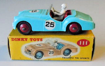 Dinky Toys 1:43 Triumph TR2 Sports no25 Edition Atlas 