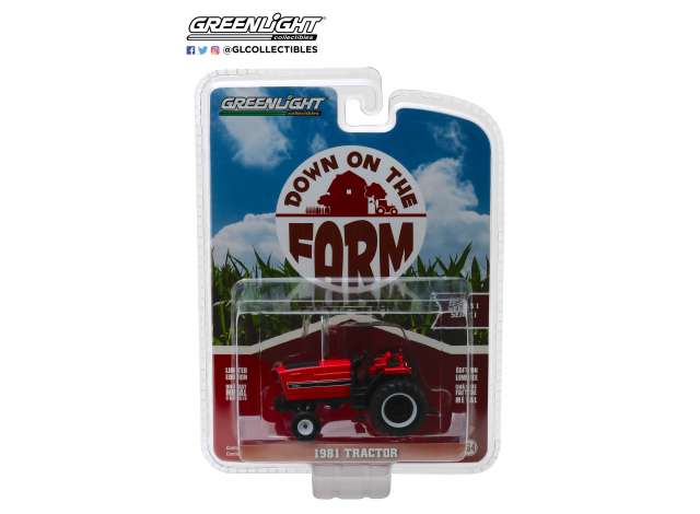 Greenlight 1:64 1983 International 3488 Tractor with enclosed cab Down on the Farm Series 1