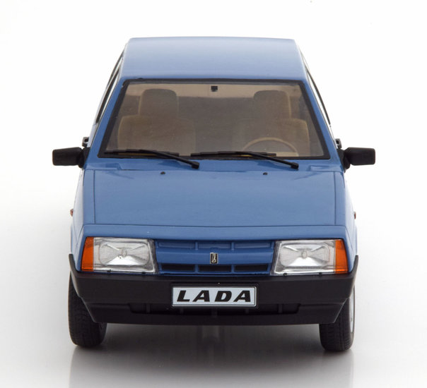 KK Scale 1:18 Lada Samara 1984 blauw, oplage 250 stuks