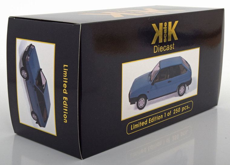 KK Scale 1:18 Lada Samara 1984 blauw, oplage 250 stuks