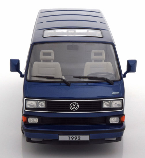 KK Scale 1:18 Volkswagen T3 Multivan  blauwmetallic