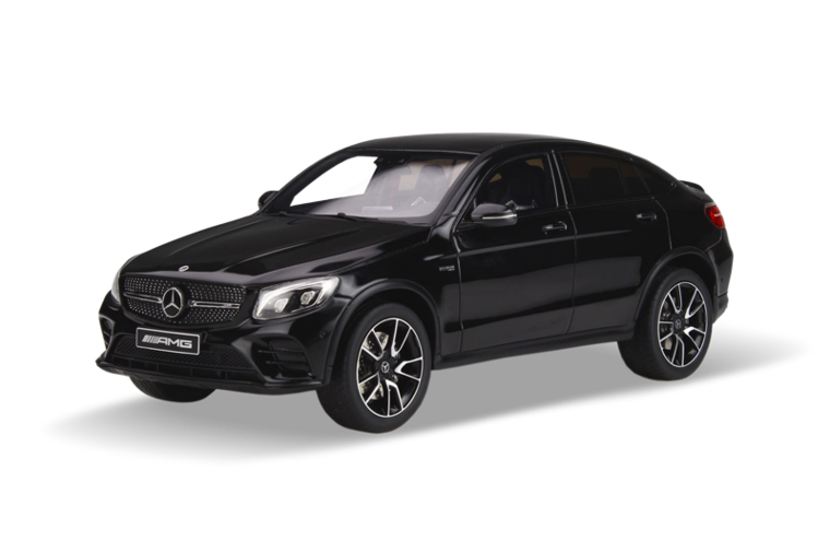 GT Spirit 1:18 MERCEDES-AMG GLC 43 COUPE Obsidian black