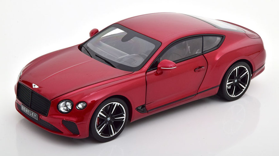  Norev  1  18  Bentley Continental GT 2022 Candy Red JSN 