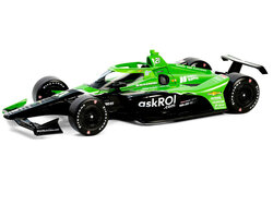 Greenlight 1:18 Rinus VeeKay / Ed Carpenter Racing  no 21 Dallara IndyCar 2024 - "NTT Indycar "