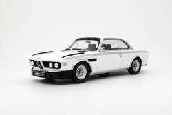 Otto Mobile 1:18 BMW 3,0 CSL Chamonix White 1972. Levering 07-2025