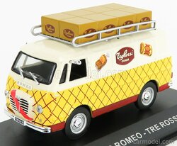 Atlas 1:43 Alfa Romeo Tre Rossi 1960 wit geel bruin