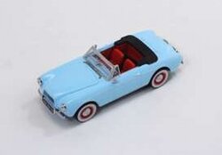 Triple9 Collection 1:43 Volvo P1900 Sport Cabrio lichtblauw