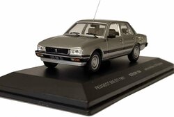 Odeon 1:43 Peugeot 505 GR 1982 grijs, limited 504 pcs