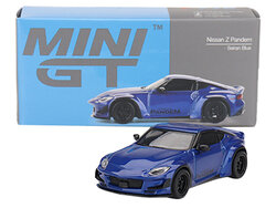 Mini GT 1:64 Nissan Z Pandem, seiran blue 2024 LHD