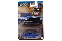 Hotwheels 1:64 Ford Mustang 2+2 Fastback blauw metallic 1966 - 60 Years Mustang 5/5