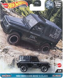 Hotwheels 1:64 Mercedes Benz Clase G 1993 zwart - Car Culture Off Road no 3/5