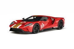 GT Spirit 1:18 Ford GT Heritage Edition Alan Mann red 2022