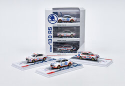 Fox18 1:64 Skoda 130 RS 3-pack set