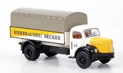 Brekina 1:87 Berliet GLR 8 Bierbrauerei Becker PP truck