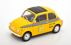 Solido 1:18 Fiat 500 L geel - N.Y.C Taxi 6A50 - New York City ( NYC)