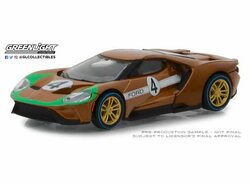 Greenlight 1:64 2017 Ford GT 1966 no4 Ford GT40 Mk II Tribute