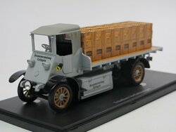 Autocult 1:43 Tribelhorn 3to Kettenwagen - Switzerland 1918 grijs