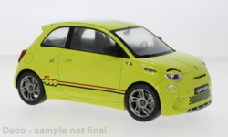 MCG 1:18 Fiat 500e Abarth lichtgeel 2024. Verwacht  week 24