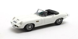 Matrix 1:43 Jaguar E-type Roadster Italsuisse/Frua wit open 1964