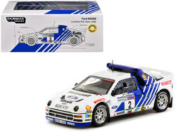 Tarmac 1:64 Ford RS200 No 2 Stig Blomqvist - Bruno Berglund "Lombard RAC Rally" (1986) "Hobby64+"