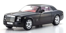 Kyosho 1:18 Rolls Royce Phantom Coupe Diamond Black 2008