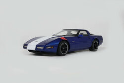 GT Spirit 1:18 Chevrolet Corvette C4 Gran Sport blue 1996. Levering 01-2026