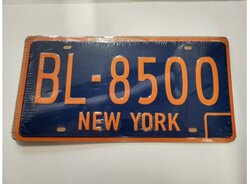 Tac Signs New York Funny Plate BL-8500 - Metal License Plate 30 x 15 cm