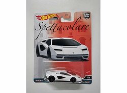 Hotwheels 1:64 Lamborghini Countach LPI 800-4 wit "Spettacolare" - RealRiders 4/5