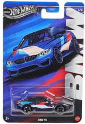 Hotwheels 1:64 BMW M4 2005 zwart - GRT01 BMW Serie 4/5