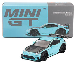 Mini GT 1:64 Toyota GR86 LB Works Baby blue 2024 LHD