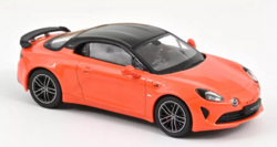Norev 1:43 Alpine A110 S Pack Aero 2022 Fire Orange in vitrine