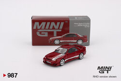 Mini GT 1:64 Nissan Skyline GT-R (R32) VeilSide Combat C-I Gem Red rhd