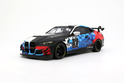 Otto Mobile 1:18 BMW M4 GT4 no 1 white 2024. Levering 12-2025