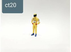 Cartrix 1:43 Ayton Senna 1987 diecast figure