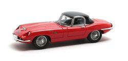 Matrix 1:43 Jaguar E-type Roadster Italsuisse/Frua rood gesloten 1964